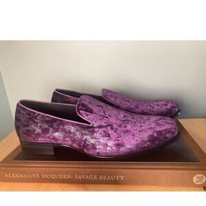 Stacy Adams Loafers Purple Metallic ~ So Sartorial! ~ Men's 8.5 Fits Womens 10.5